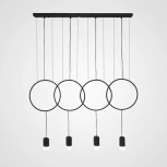 Подвесной светильник Forvet Black L4 By ImperiumLoft Forvet01 (LED, 220V, на проводе)