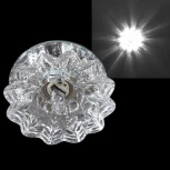 Встраиваемый точечный светильник Sneha 7818/H G9 WT CL (220V)