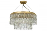Подвесная люстра хрусталь Arti Lampadari Acquaro Acquaro E 1.5.D50.101 GP