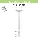 Наземный фонарь Fumagalli GLOBE 250 G25.157.S20.AXF1R (220V, шар, IP55)