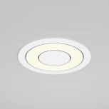 Встраиваемый светильник Maytoni Vector DL102-12W3K-W (LED, 220V, круглые)