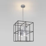 Потолочная люстра на штанге Adamson 70142/8 хром Eurosvet (220V, куб)