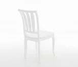 Стул Кабриоль Жесткий, Белый, Аврора