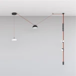 Трековый светильник 48V Denkirs Belty Flow DK5565-WH+BK (LED)