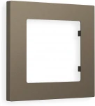 Рамка Ambrella Volt ALFA Techno (Темная бронза матовый) 1-ая AF220631