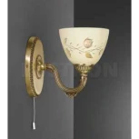 Бра Reccagni Angelo 6258 A 6258/1 (220V, выключатель, листья)