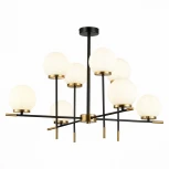 Потолочная люстра ярусная на штанге Limano SL1203.412.08 ST Luce (220V, шарики)