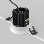 Встраиваемый светильник Maytoni Round DL058-7W2.7K-W (LED, 220V, круглые)