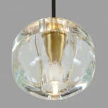 Подвесной светильник Belfast Pansy 6214-1 BR CL (220V, на проводе)