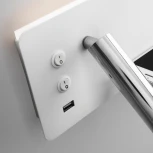 Бра светодиодное для чтения с USB-портом и выключателем левое MRL Elektrostandard Fant LED 1113 белый/хром