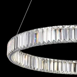 Подвесной светильник Citilux Чезаре CL338181 (регулировка яркости, LED, 220V, хрусталь, на проводе, кольцо)