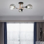 Потолочная люстра на штанге Arte Milano AMALFI 328419/3 FG+BK (220V)