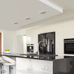 Встраиваемый точечный светильник Elektrostandard 9923 LED 20W 4200K белый/черный (220V)