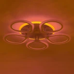 Потолочная люстра RGB Citilux Транай Смарт CL235A150E (LED, 220V, умный дом - Алиса, Маруся, Сири, цветы)