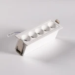 Встраиваемый линейный светильник светодиодный DeMarkt Информ 851010101 (220V)