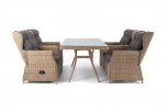 Обеденная группа из искусственного ротанга 4SIS Кьянти KC4T1-5-SET