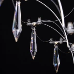 Подвесная люстра Loft It Mira 10259/800 Silver Asfour (LED, 220V, на тросе)