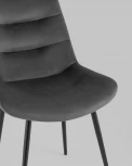 Стул Stool Group Остин велюр тёмно-серый УТ000034604
