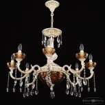 Подвесная люстра Bohemia AL7801 AL78101P/8/250 A WMG P Amber/M-1F