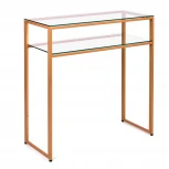 Консольный стол AllConsoles 1043-CG clear золотой