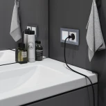 Умный сенсорный выключатель двухклавишный (белый) Werkel W4520601 (a048322)