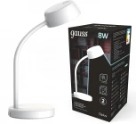 Офисная настольная лампа Gauss Qplus GT6011 (регулировка яркости, LED, 220V, сенсорный выключатель)