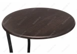 Журнальный стол Woodville Андромеда черный матовый / орех 368674
