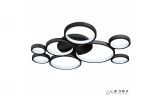 Потолочная люстра iLedex Ring Star 9004-8L-X BK