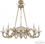 Подвесная люстра Bohemia Verona 72009P/9/250 G P PAL Y8