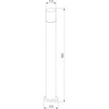 Наземный светильник Roil 35125/F (220V, IP54)