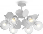 Потолочная люстра на штанге Freya Satellite FR5165PL-06W (220V, шарики)