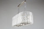 Подвесная люстра Aployt Verene APL.808.03.12 (220V, хрусталь, на цепи, свеча)