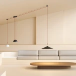 Трековый светильник низкоковольтный для ременной системы LED с голосовым управлением 48V Denkirs Belty Flow DK5668-BK (Умный дом) (умный дом - Smart Life)