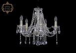 Подвесная люстра Art Classic 11.12 11.12.5.165.Gd.Sp (220V, хрусталь, на цепи, подсвечник, свеча)