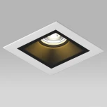 Встраиваемый светильник под LED модуль/ламп МR16 Lightstar Domino D51607BMOD (220V)