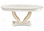 Стол Woodville Дорсет молочный / золото 483904