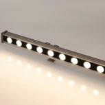 Светодиодный прожектор линейный IP65 AR-LINE-1000M-24W-220V White (Grey, 30 deg) (Arlight, Закрытый) 024304