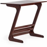 Стол письменный FARGO (mod. ST-309) Темный орех (HN GLAZE) (дерево гевея, МДФ)