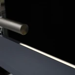 Подвесной линейный светильник светодиодный диммируемый с выключателем и ночным режимом DeMarkt Ральф 675013503