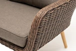 "Прованс" диван из искусственного ротанга трехместный, цвет коричневый 4SIS арт.УТ-00006463