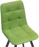 Стул Notta Чилли велюр светло-зеленый / черный 502063
