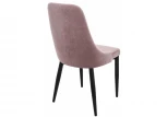 Стул Woodville на металлокаркасе Kora light purple / black 15094