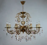 Подвесная люстра Ambiente by Brizzi Alicante 8888/8 PB Tear Drop