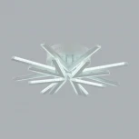 Потолочная люстра Lumion Alberta 8029/65CL белый/белый, металл/акрил с ПДУ LED 65W 3000-6000К 220V (круглые)