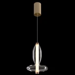 Светильник подвесной Crystal Lux QUASAR SP7W LED TRANSPARENT (220V, на проводе)