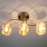 Потолочная люстра Eurosvet Susan 30124/3 античная бронза