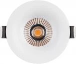 Встраиваемый точечный светильник MS-FOGGY-BUILT-R86-10W Day4000 (WH, 36 deg, 230V) (Arlight, IP54 Металл) 039068 (LED)