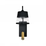 Бра с спотом и выключателем Escada Comfy 598/1A Black/Brass (220V)