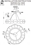 Подвесная люстра ST Luce Elsa SL1658.103.18