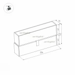 Трековый светильник магнитный Arlight MAG 026985 (LED, 24V)